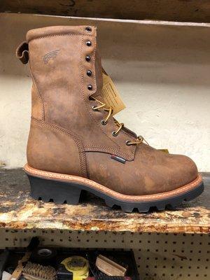 ... right boot same as left before disassembly to add correction of one and one quarter inches ( 1 In. 1/4 ) .... Red Wing 4420
