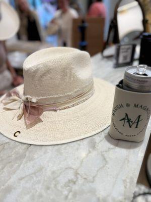 Girlies highly recommend to come in and make a hat. Kayla was such a great help designing my hat. 10/10