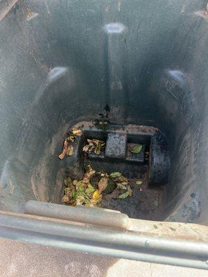 Full yard waste been that the business claimed it filled then changed its response to saying he put it in his truck.