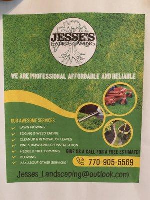 Jesse’s Landscaping