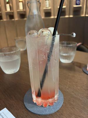 Dragon's jewel mocktail