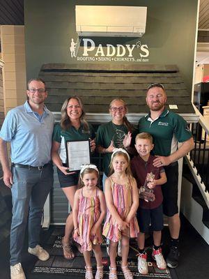 Paddy's Roofing, Siding and Chimneys