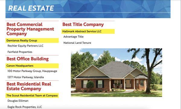 Hallmark Abstract Service