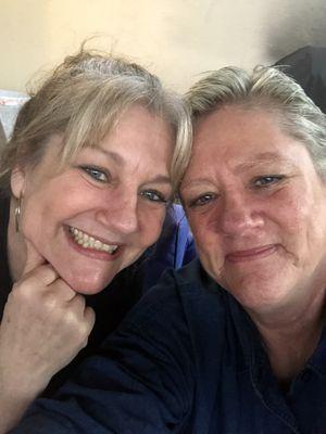 Terri Lowe and Linda Concannon - sisters, partners