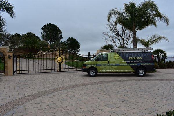 All I gave Marvin was my logo and some text.. He blew me away with the concept. I got 2 calls the first week the van was on the road.