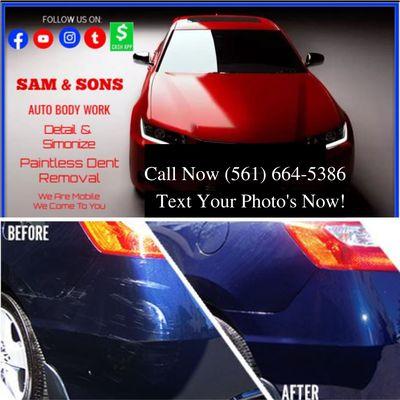 Sam and Sons Auto Body Dent Repair