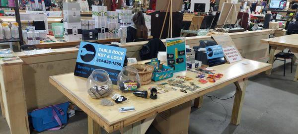 Table Rock Key and Lock