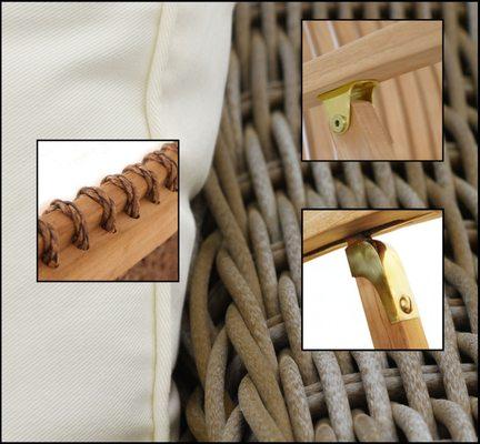 Only the best quality material becomes Douglas Nance furniture.