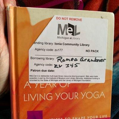 This book traveled 132 miles to reach my local library branch. I had placed it on hold. It's the ONLY copy in the entire state of Michigan.
