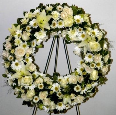 Fresh Floral Wreath