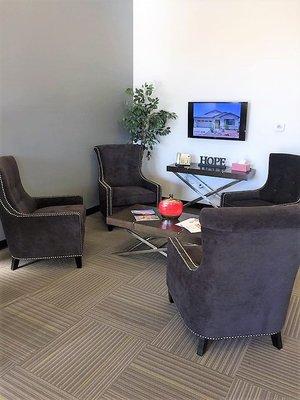 Joyce Thomas Team powered by eXp Realty visit our client relaxation area