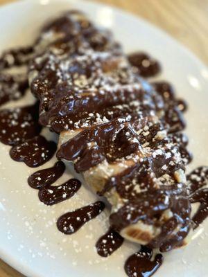 Dark Chocolate Croffle