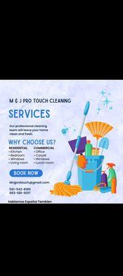 M & J Pro Touch Cleaning