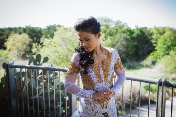 Wedding Hair half up and airbrush makeup