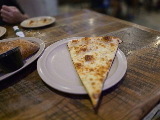 "Pizza by the Slice" Cheese Slice