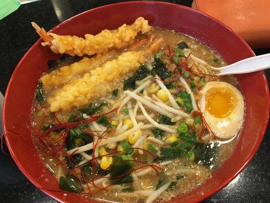 Shrimp tempura shoyu