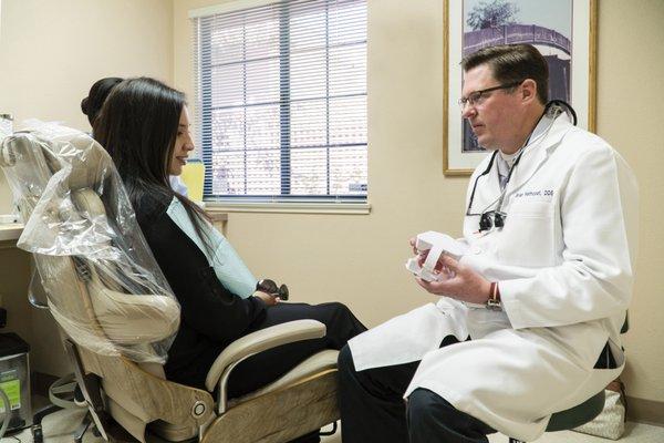 We will take time to discuss treatment options with you and answer your questions.