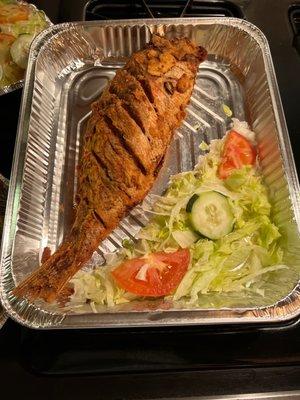 Fried Red Snapper Any Style
