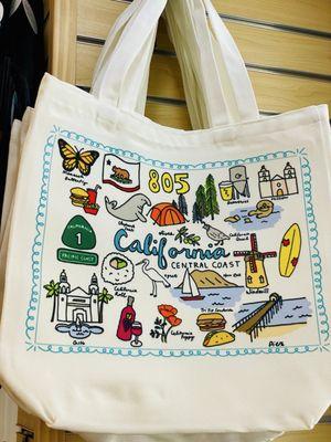 Very cute tote bag of the Central Coast landmarks. 11/25/25