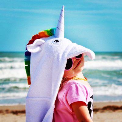 Yikes Tikes Unicorn Towel