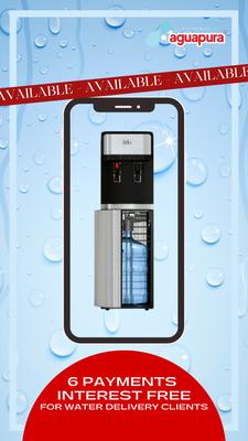 DISPENSER HOT AND COLD! AVAILABLE! https://aguapuracompany.com/