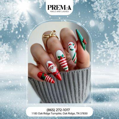 "A soft winter glow for every celebration Gentle shades with a festive twist. Your holiday nails are ready to shine
Schedule now"