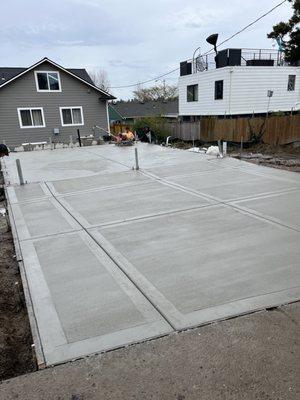 Garage slab/ concrete Driveway