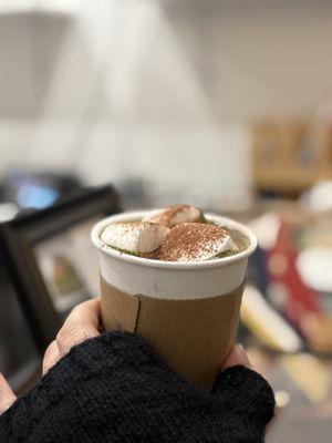Matcha Hot Chocolate