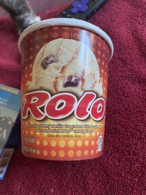 Rolo ice cream