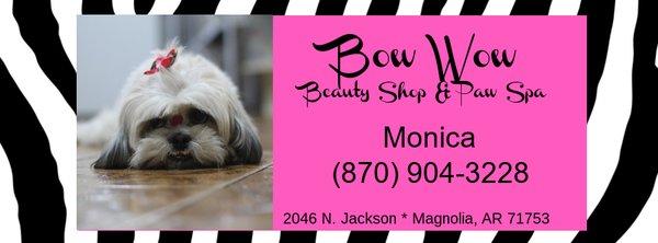 Bow Wow Beauty Shop and Paw Spa