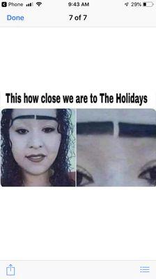 Perfect Arch eyebrow threading