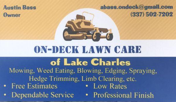 On Deck Lawn and Land Services