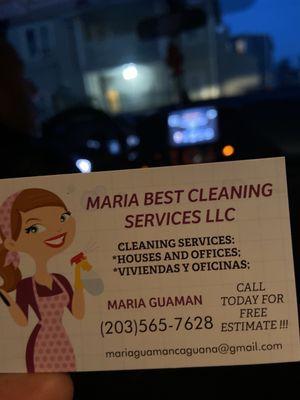 Maria Best Cleaning Services
