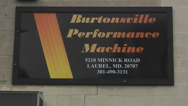 Burtonsville Performance Machine Service