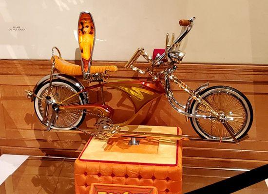 One of the exhibits in the low rider section.