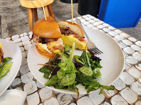 baconeggandcheese sandwich