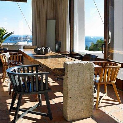 Exclusive collection of dining tables available at our showroom!