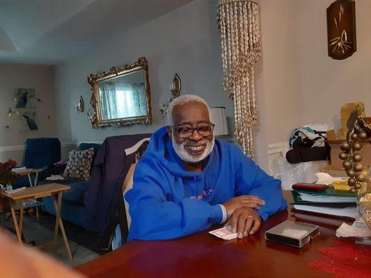 My husband Fred Massy