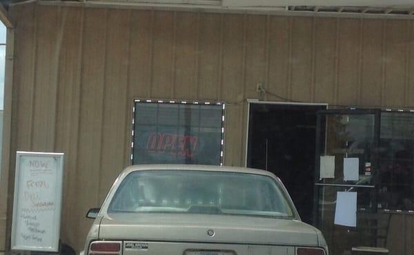 No sign with the name of the place, but it is the Hwy 45 Truck Stop