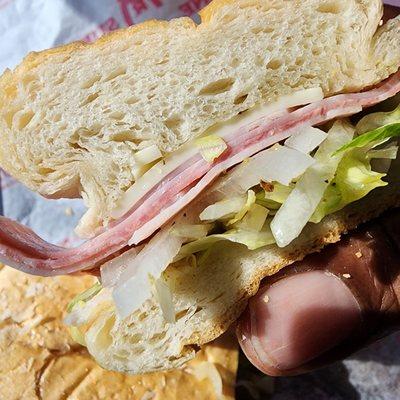 Mr Sub with barely any meat