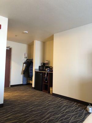 Pretty plain room. Was fine