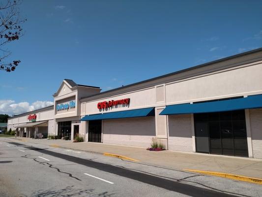 Exterior shot. Looks sad.