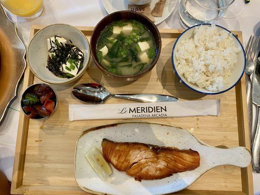 Japanese bento breakfast