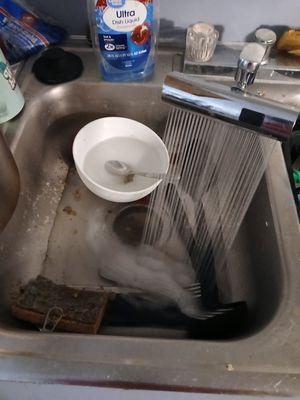 Clogged sinks
