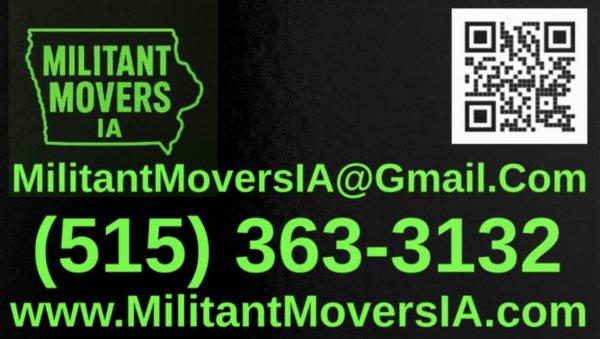 Business Card/With Scannable QR Code.