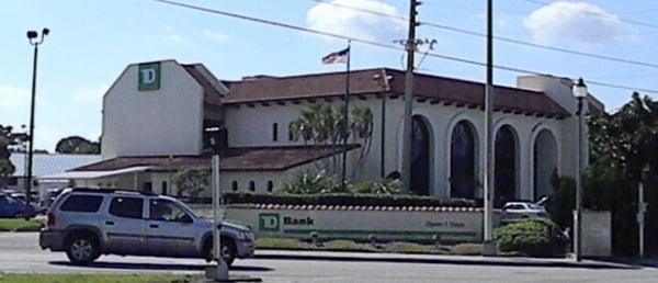 bank's name is TD bank, not Riverside