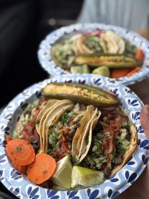 Wow! Asada tacos!