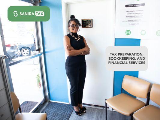 Tax preparation, bookkeeping, and financial services
