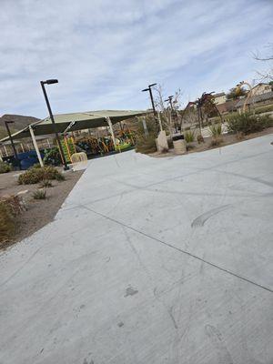 Playgrounds and splashpads