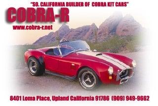 Cobra Mustang - Upland Ca - Shelby Cobra -